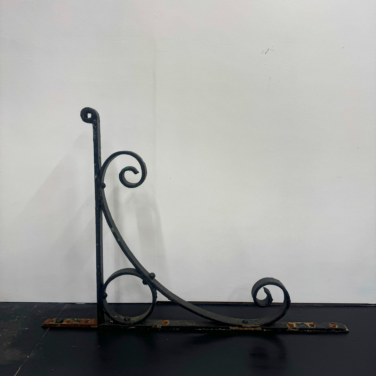 Antique Wrought Iron Brackets - 3 Pairs Available | The Architectural Forum