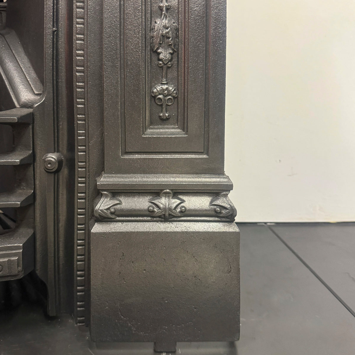 Antique Victorian Combination Cast Iron Fireplace