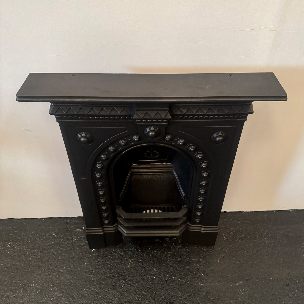 Antique Victorian Combination Cast Iron Fireplace | The Architectural Forum