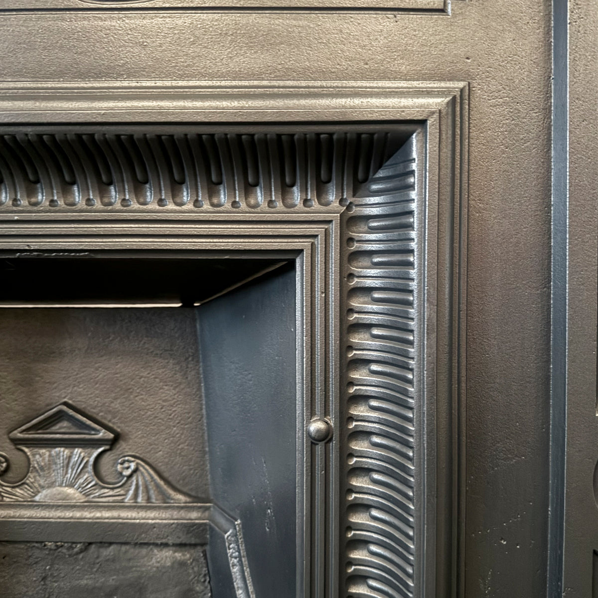 Antique Edwardian Cast Iron Combination Fireplace | The Architectural Forum