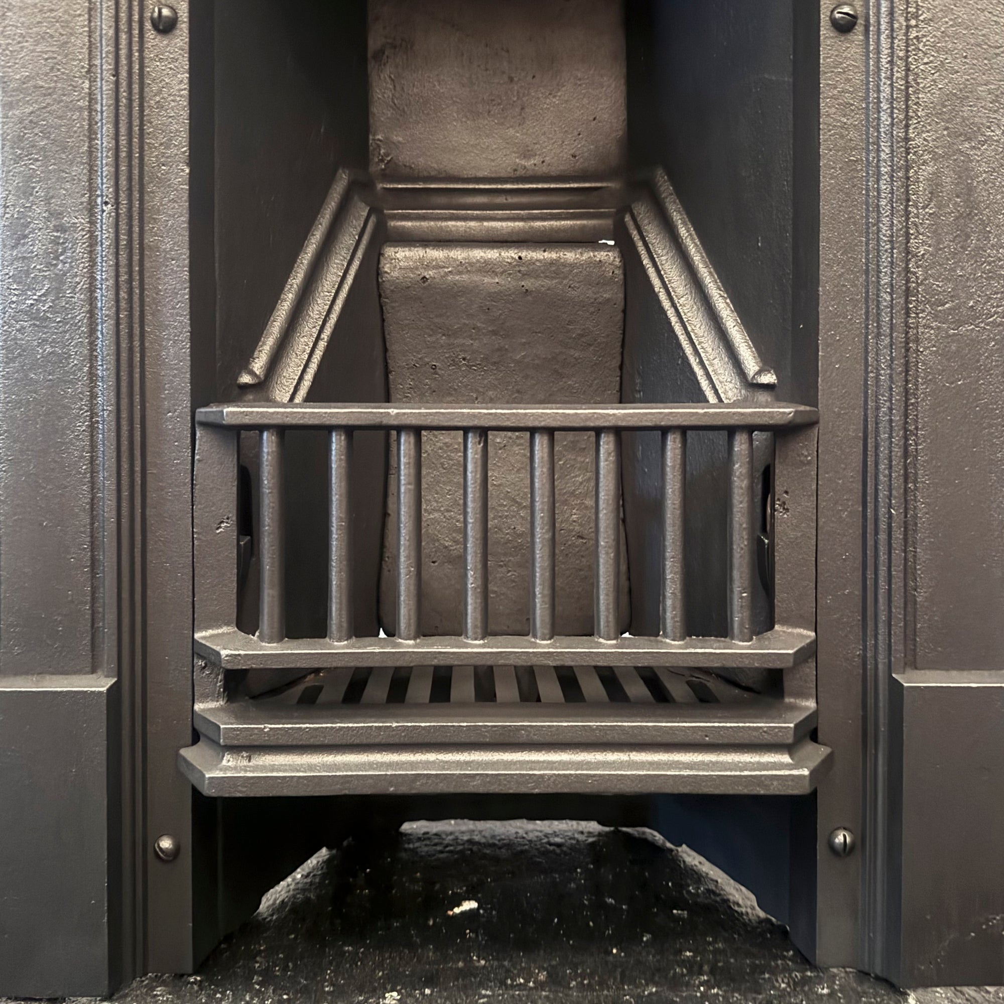 Antique Cast Iron Edwardian Combination Fireplace | The Architectural Forum