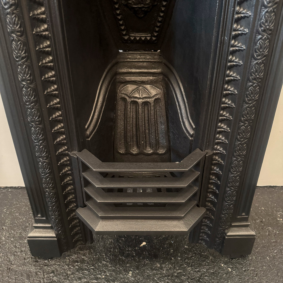 Victorian Cast Iron Arched Combination Fireplace | The Architectural Forum