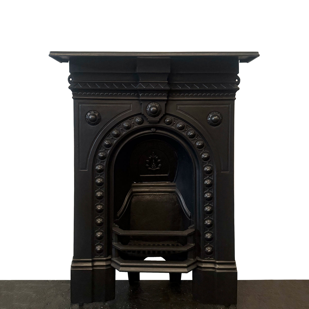 Antique Victorian Combination Cast Iron Fireplace | The Architectural Forum