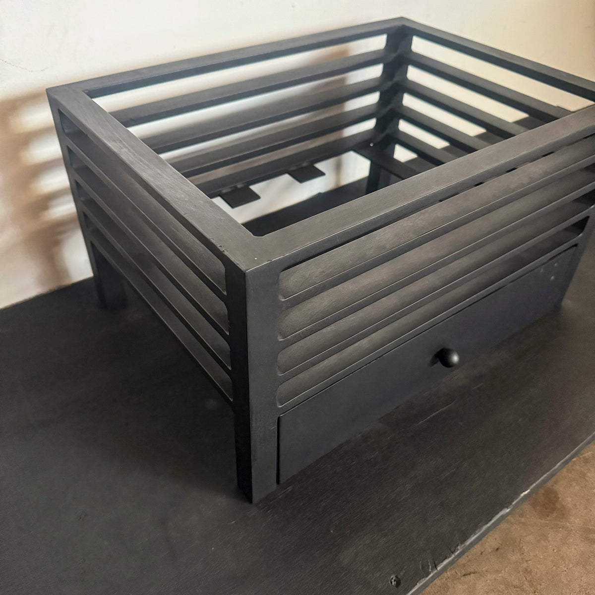 Reclaimed Cast Iron Fireplace Basket | The Architectural Forum