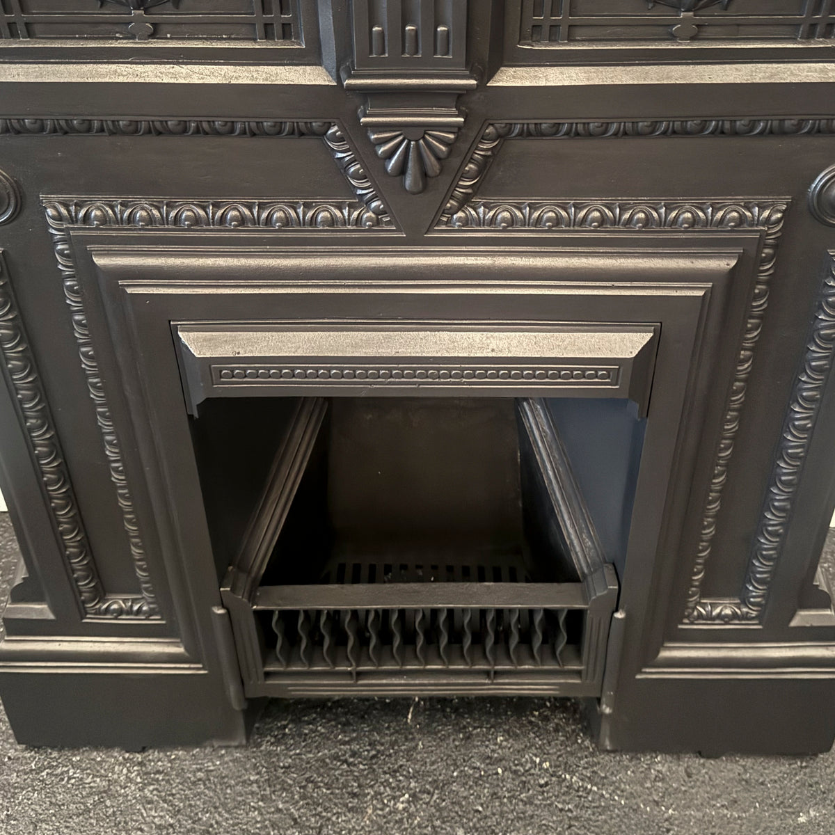 Antique Victorian Cast Iron Combination Fireplace | The Architectural Forum