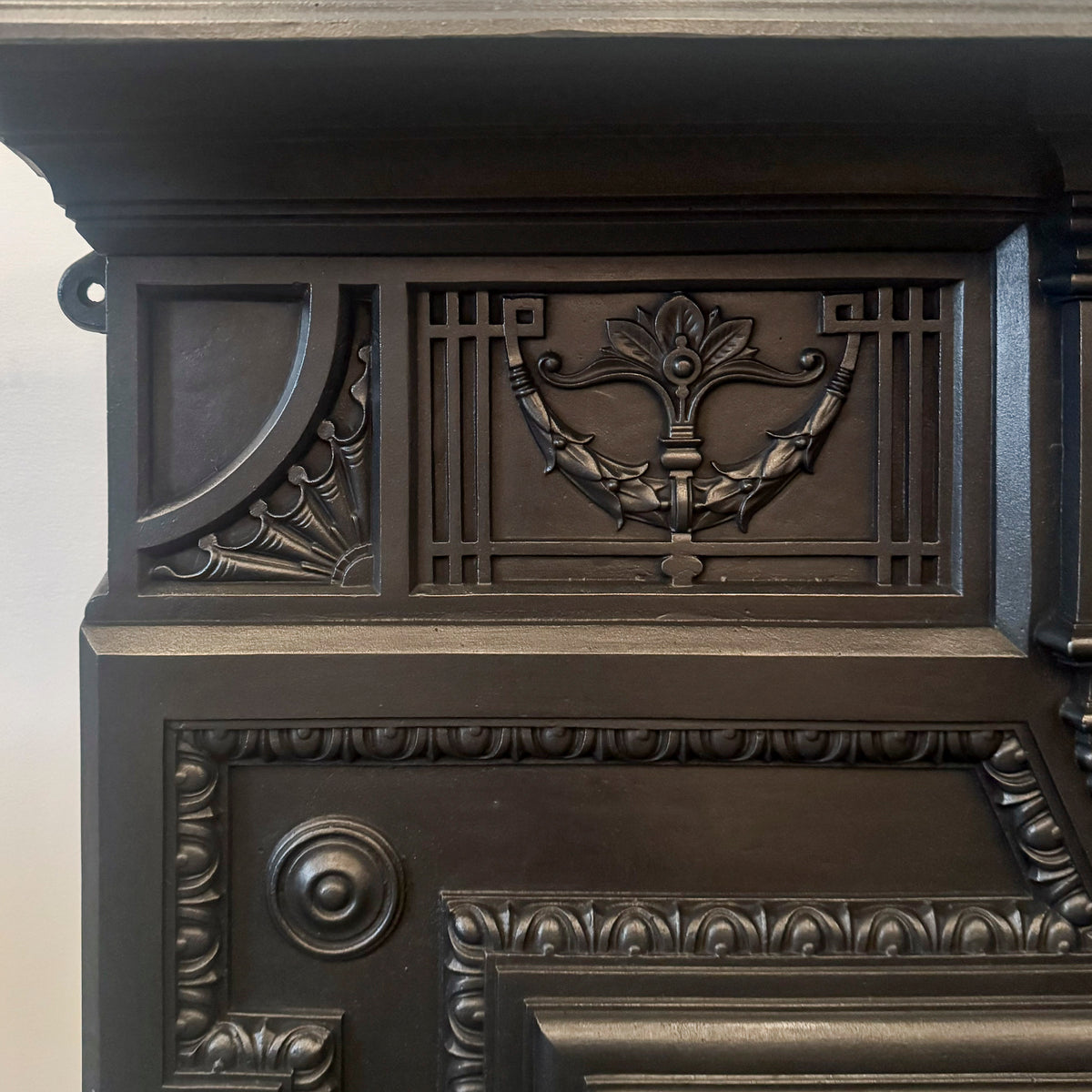 Antique Victorian Cast Iron Combination Fireplace | The Architectural Forum