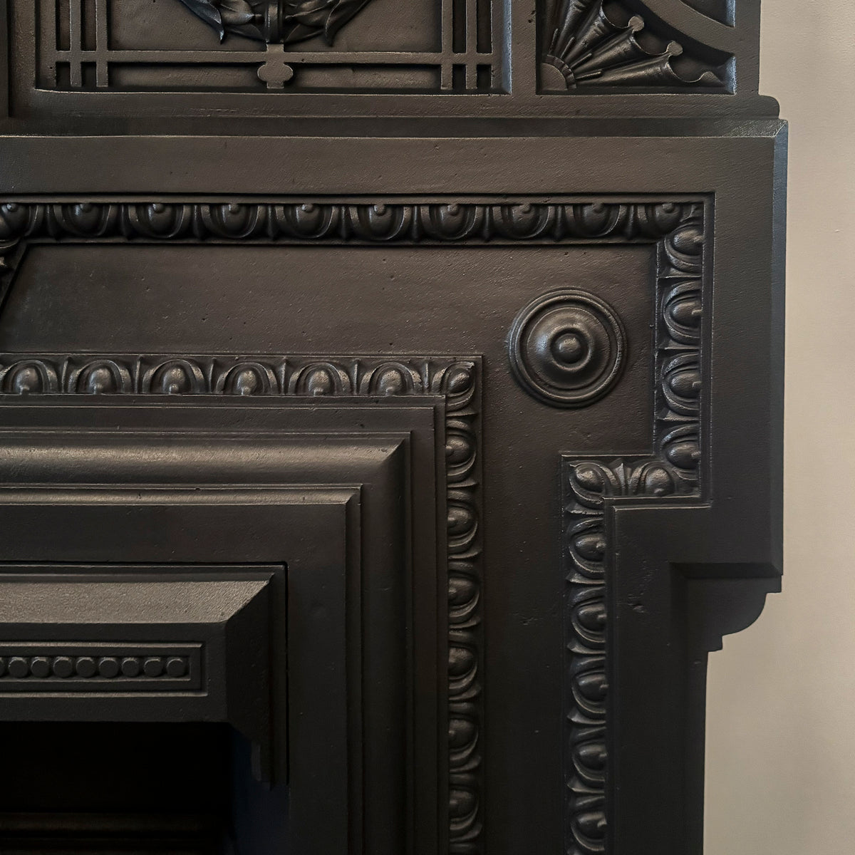 Antique Victorian Cast Iron Combination Fireplace | The Architectural Forum