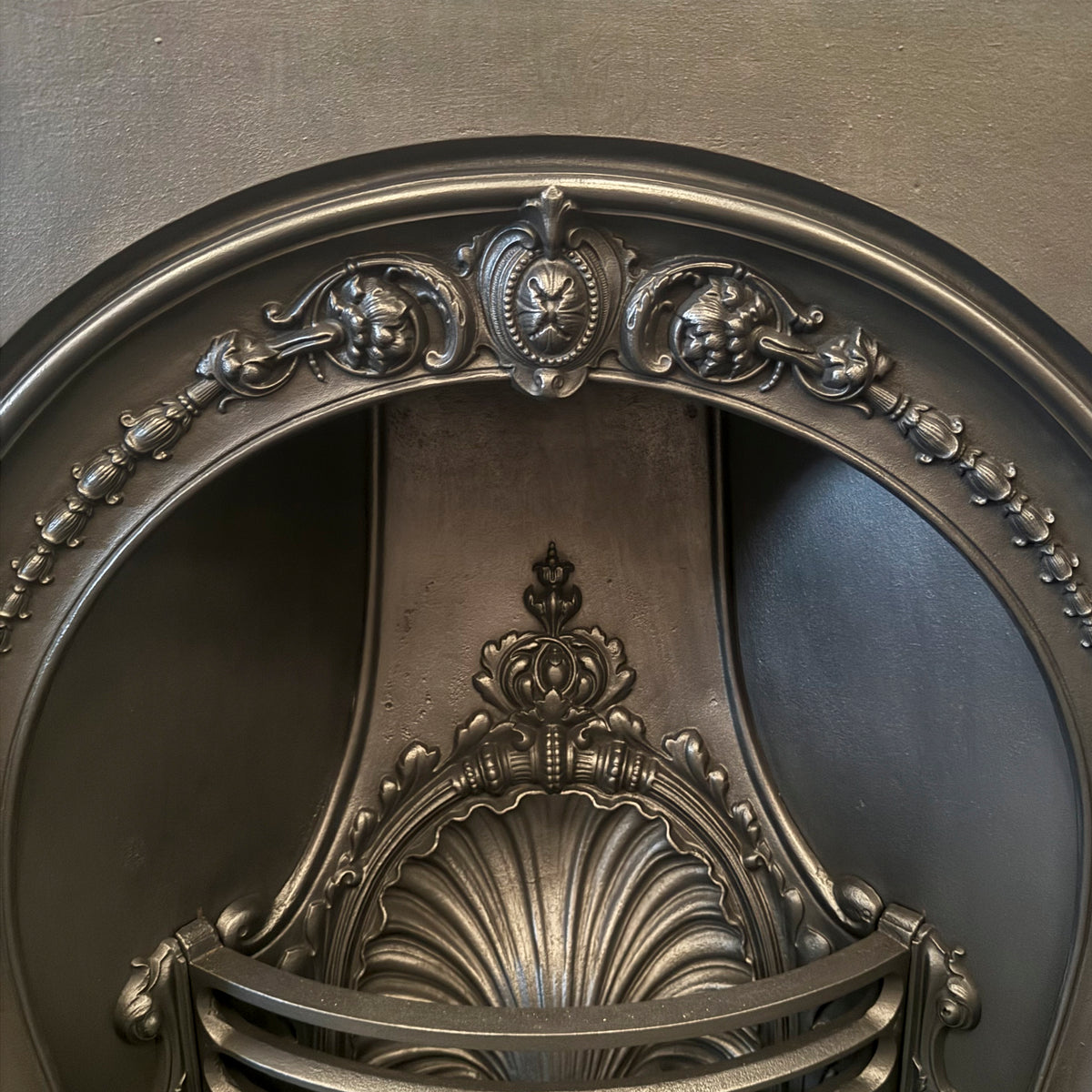 Victorian Horseshoe Cast Iron Insert | The Architectural Forum