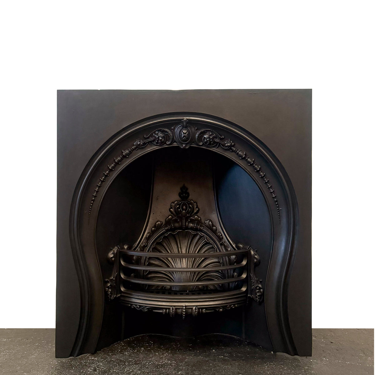 Victorian Horseshoe Cast Iron Insert | The Architectural Forum