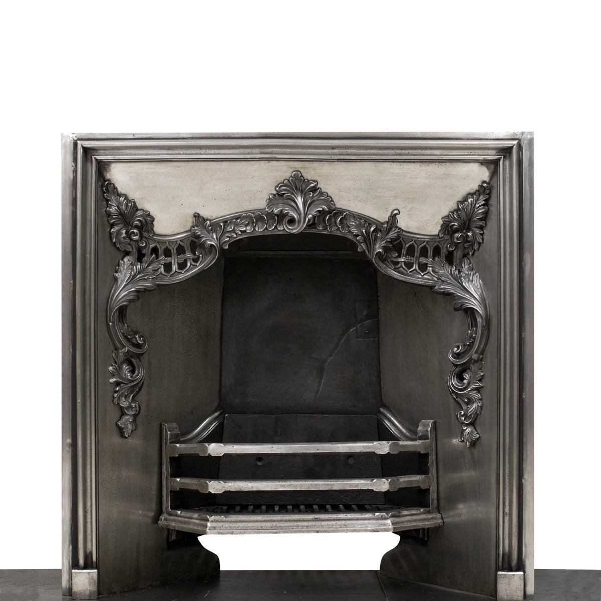 Antique Cast Iron Georgian Fireplace Insert | The Architectural Forum