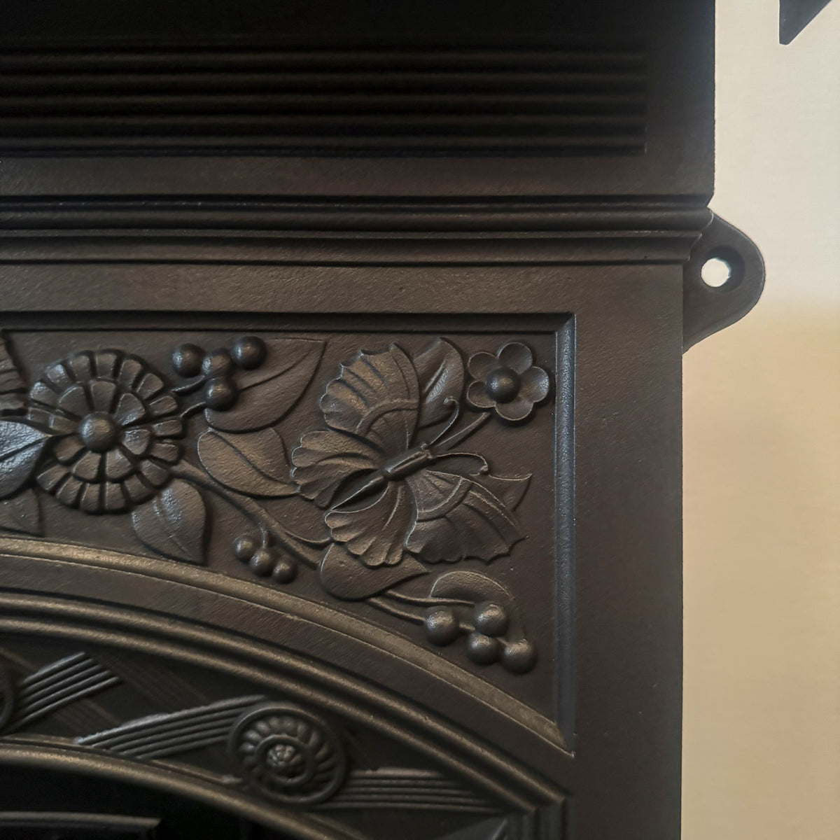 Antique Victorian Cast Iron Combination Fireplace | The Architectural Forum