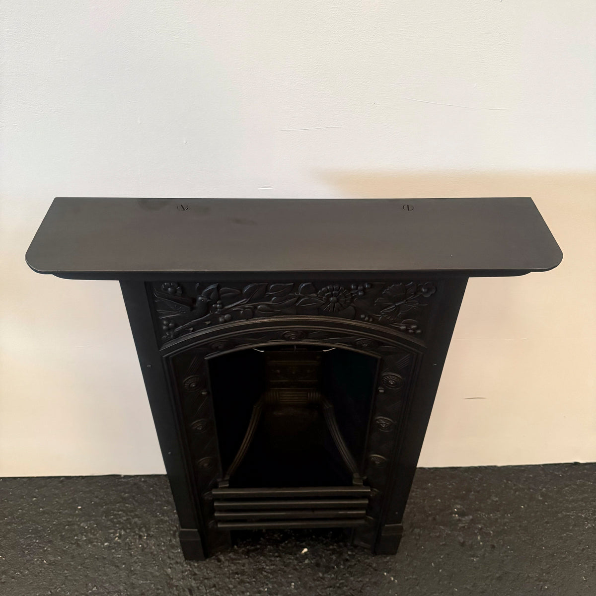 Antique Victorian Cast Iron Combination Fireplace | The Architectural Forum