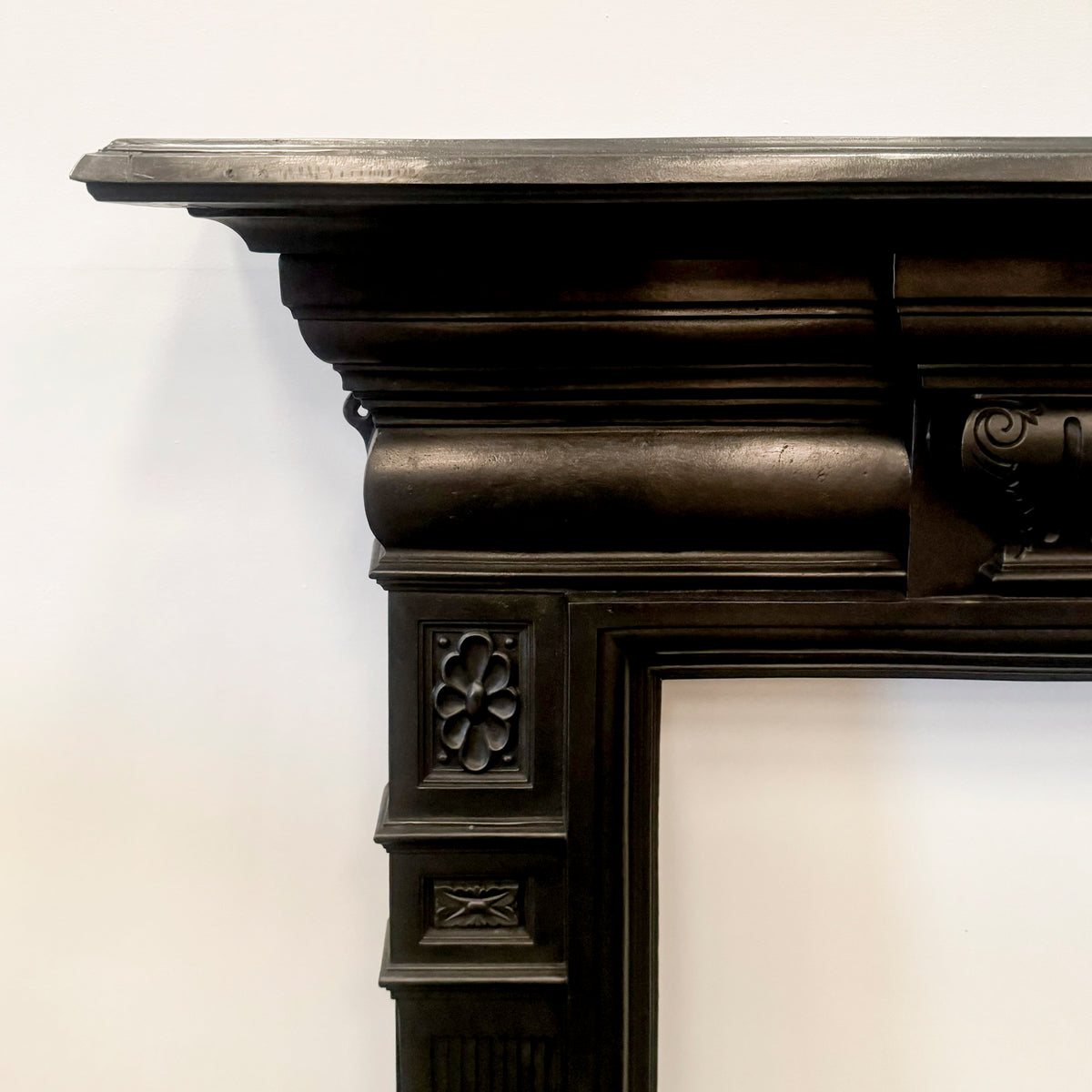 Antique Cast Iron Fireplace Surround | The Architectural Forum