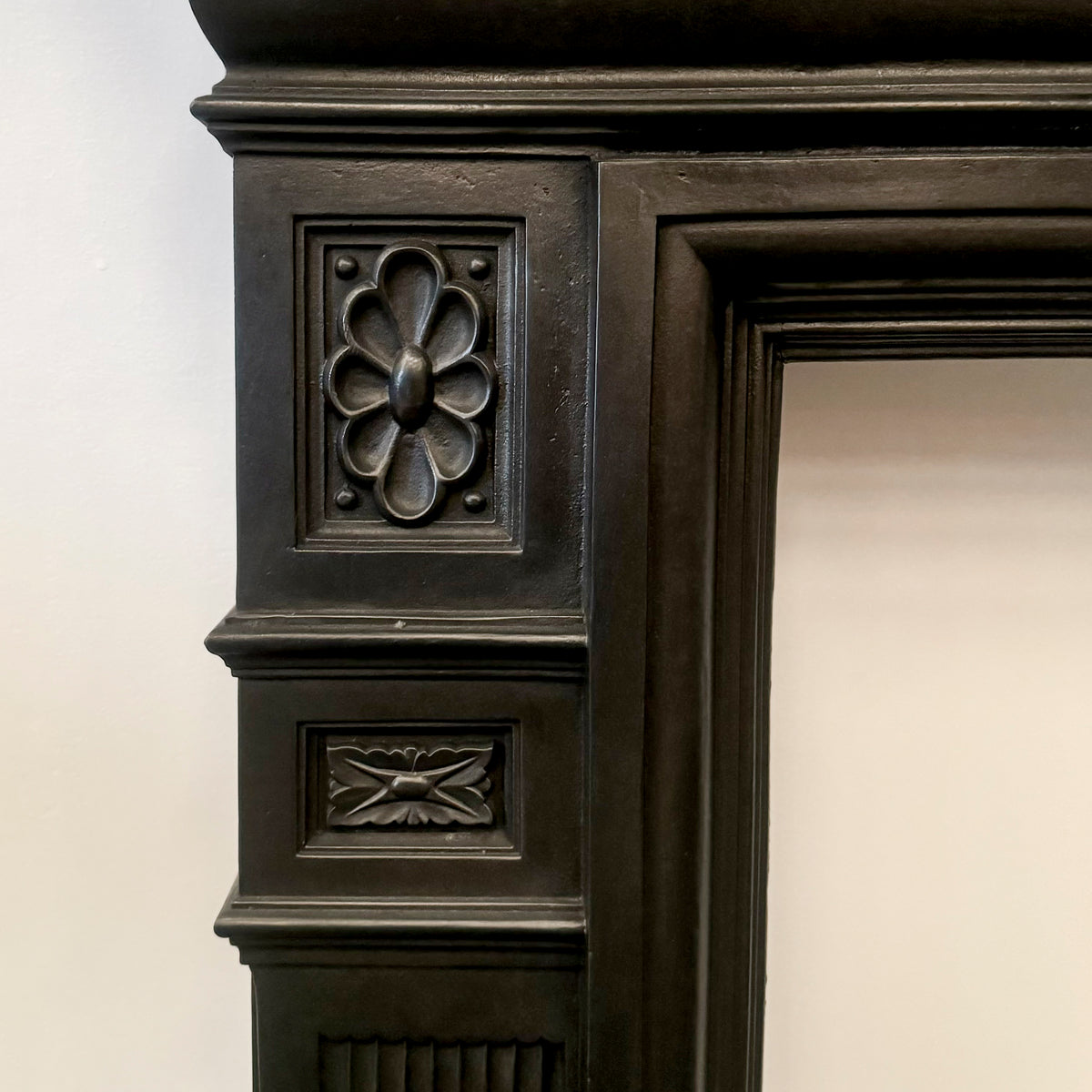 Antique Cast Iron Fireplace Surround | The Architectural Forum