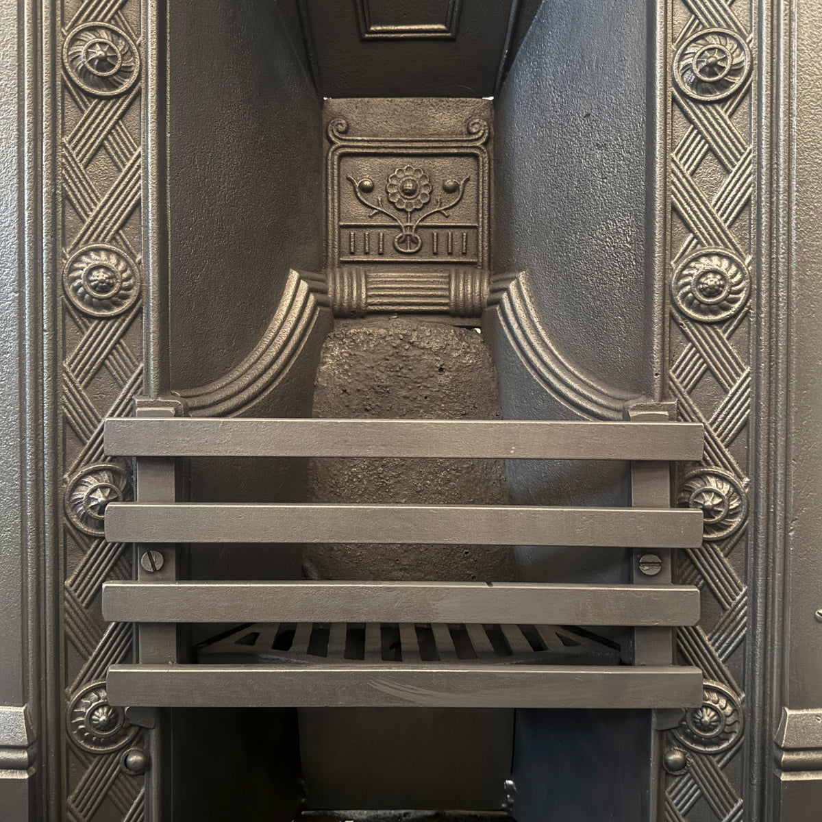 Antique Victorian Cast Iron Combination Fireplace | The Architectural Forum