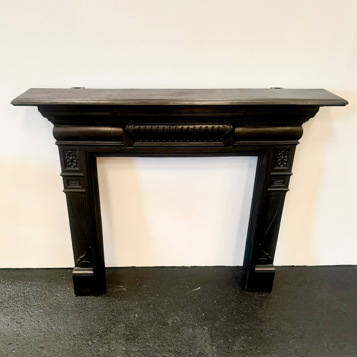 Antique Cast Iron Fireplace Surround | The Architectural Forum