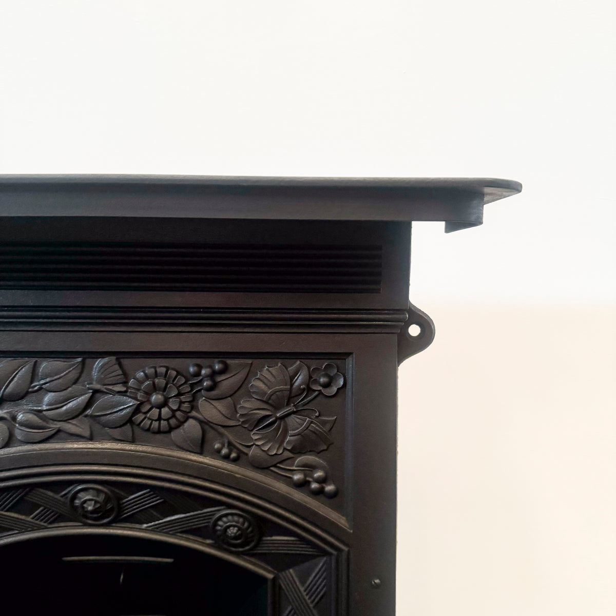 Antique Victorian Cast Iron Combination Fireplace | The Architectural Forum