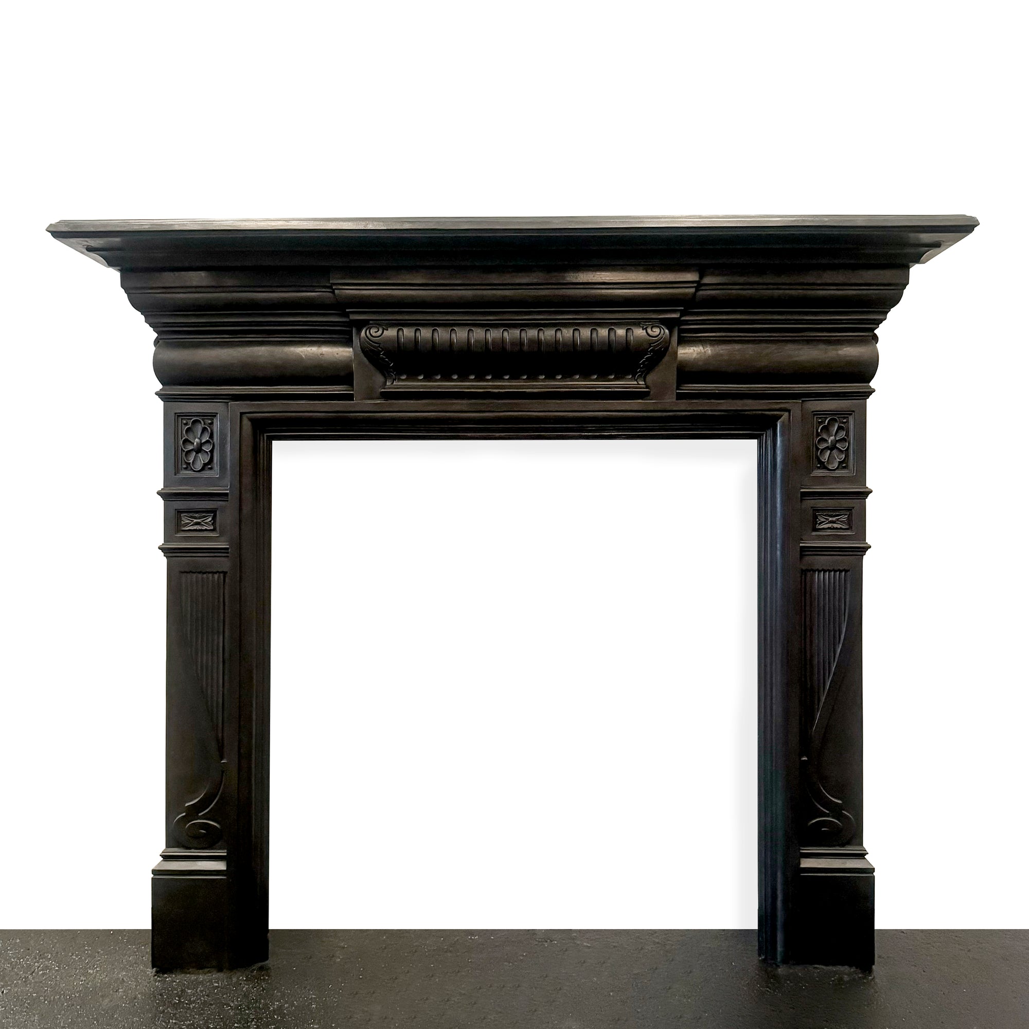 Antique Cast Iron Fireplace Surround | The Architectural Forum