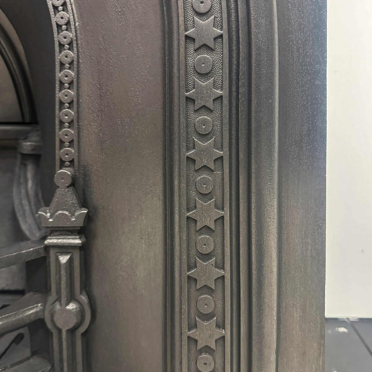 Antique Cast Iron Victorian Fireplace Insert | Pair Available | The Architectural Forum