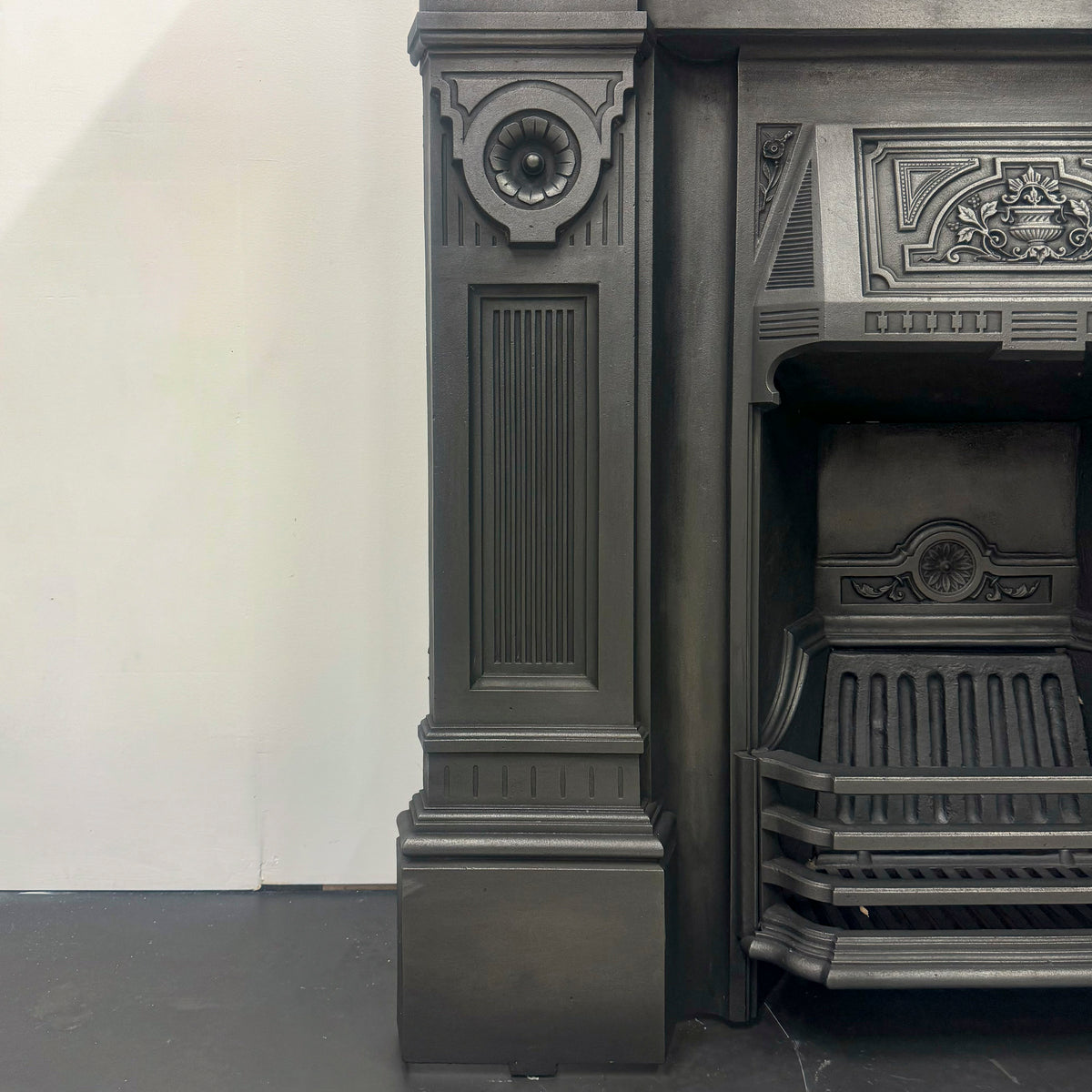 Antique Victorian Cast Iron Combination Fireplace | The Architectural Forum