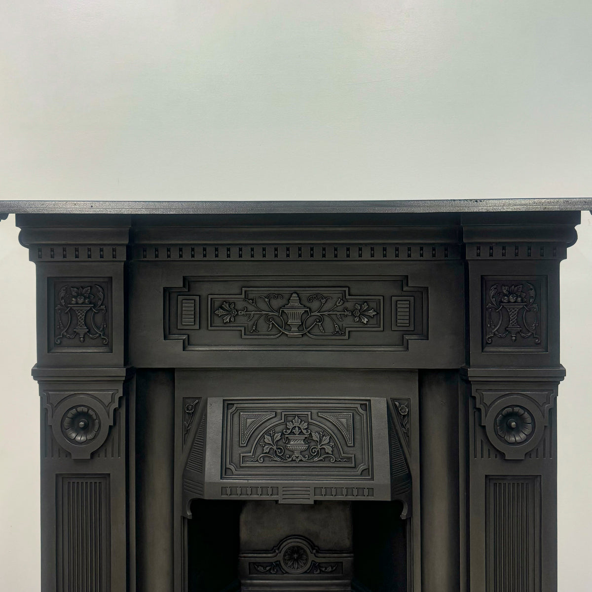 Antique Victorian Cast Iron Combination Fireplace | The Architectural Forum