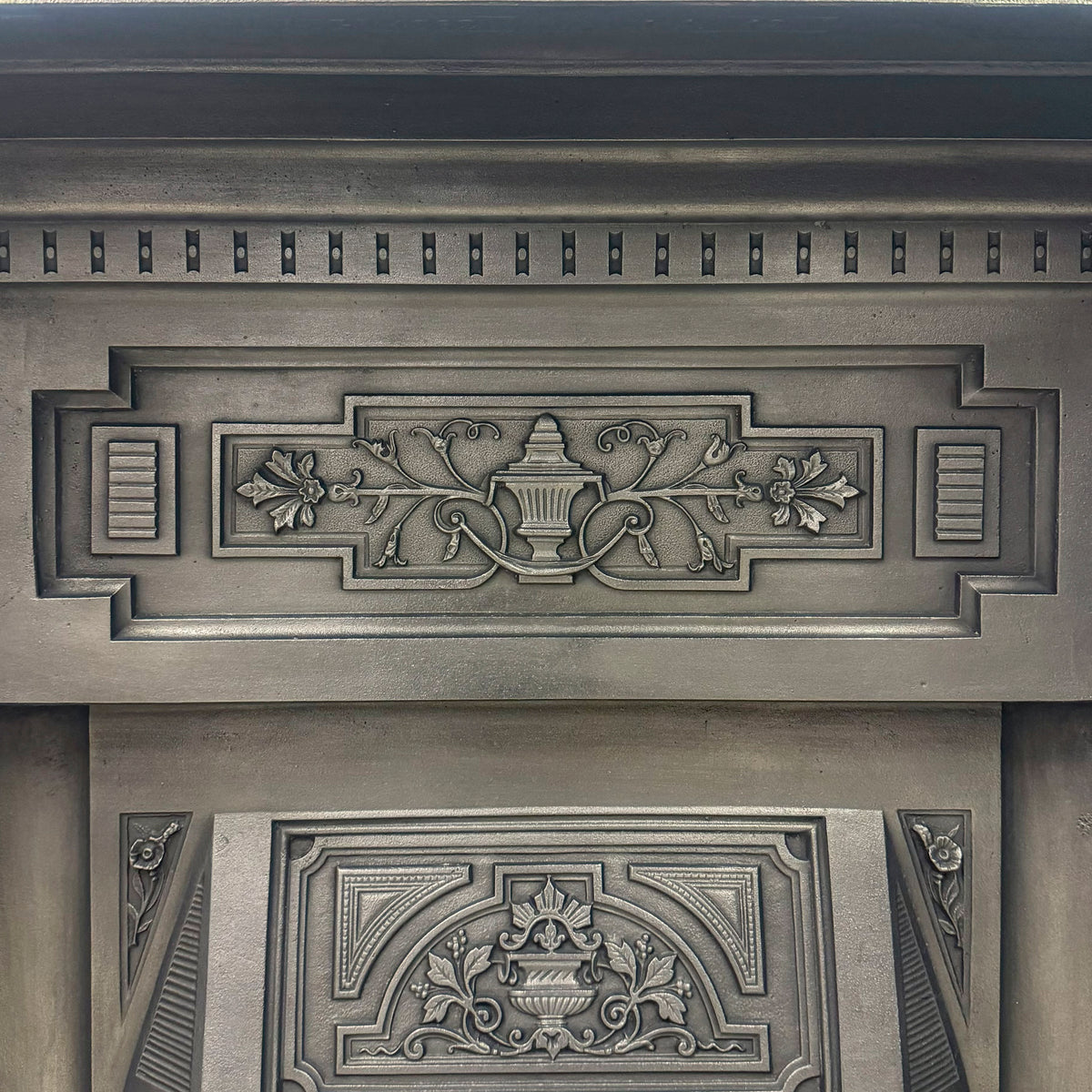 Antique Victorian Cast Iron Combination Fireplace | The Architectural Forum