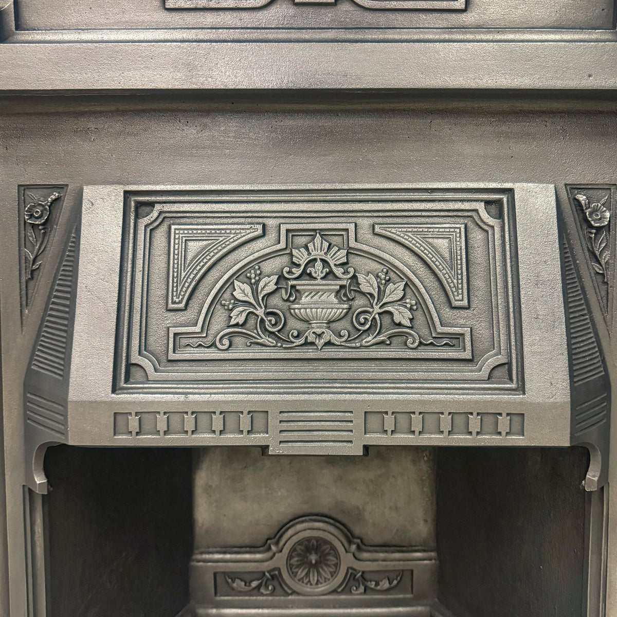 Antique Victorian Cast Iron Combination Fireplace | The Architectural Forum