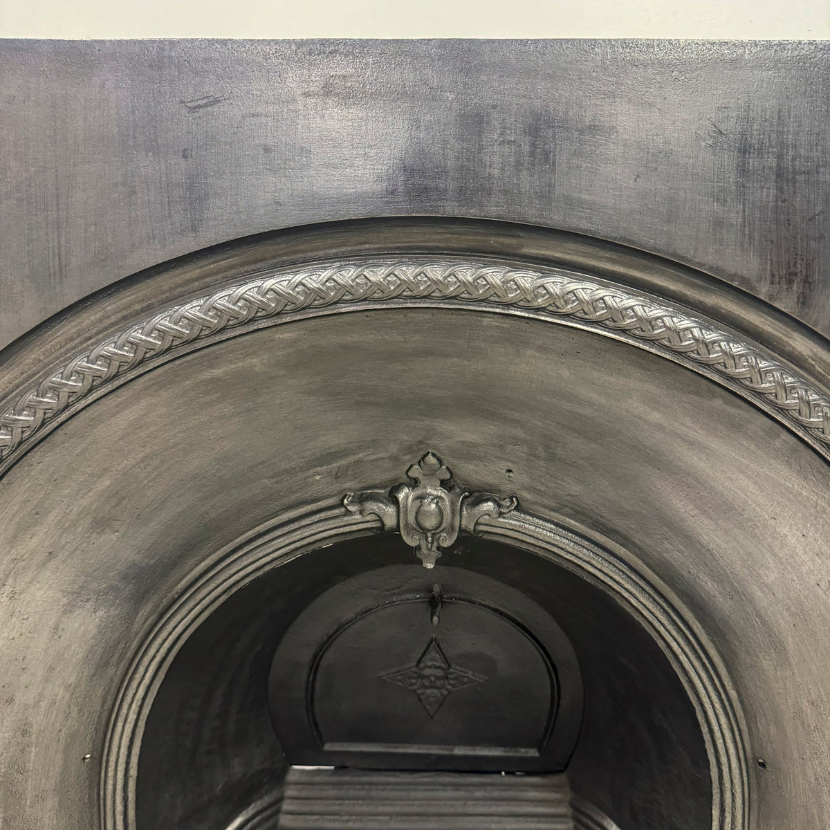 Antique Victorian Cast Iron Arched Fireplace Insert | The Architectural Forum