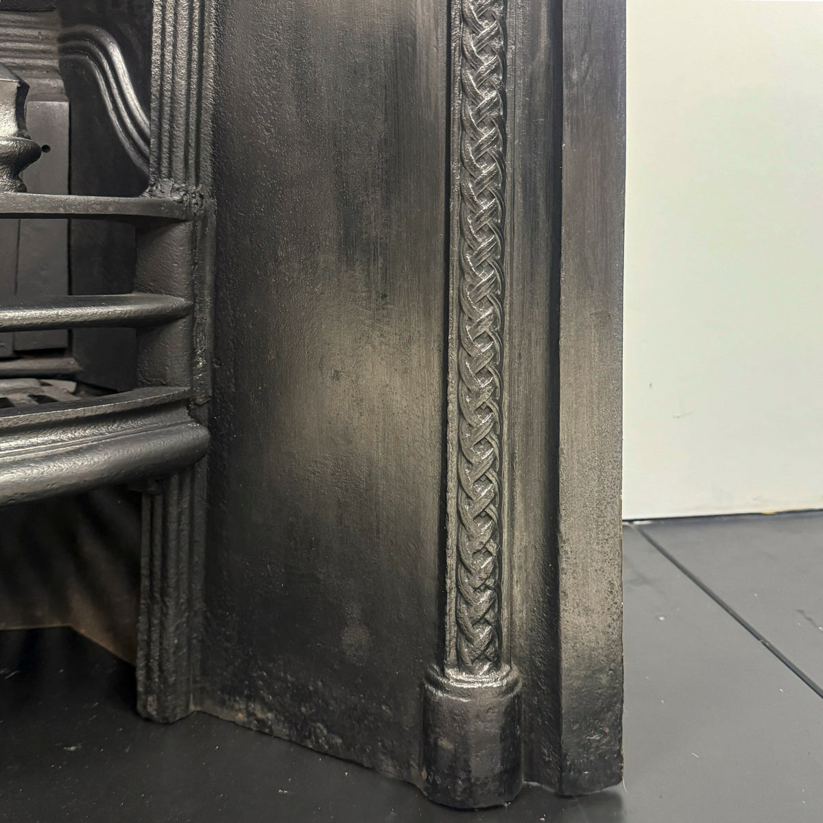 Antique Victorian Cast Iron Arched Fireplace Insert | The Architectural Forum