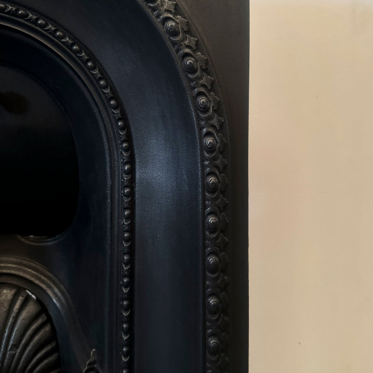 Victorian Cast Iron Arched Fireplace Insert | The Architectural Forum