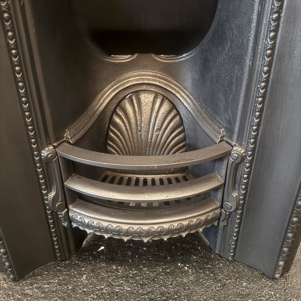 Antique Victorian Cast Iron Arched Fireplace Insert | The Architectural Forum