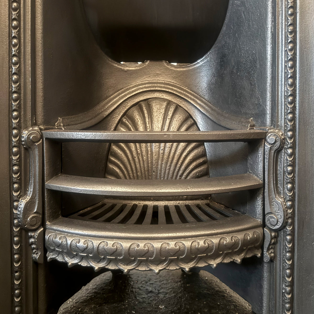 Antique Victorian Cast Iron Arched Fireplace Insert | The Architectural Forum