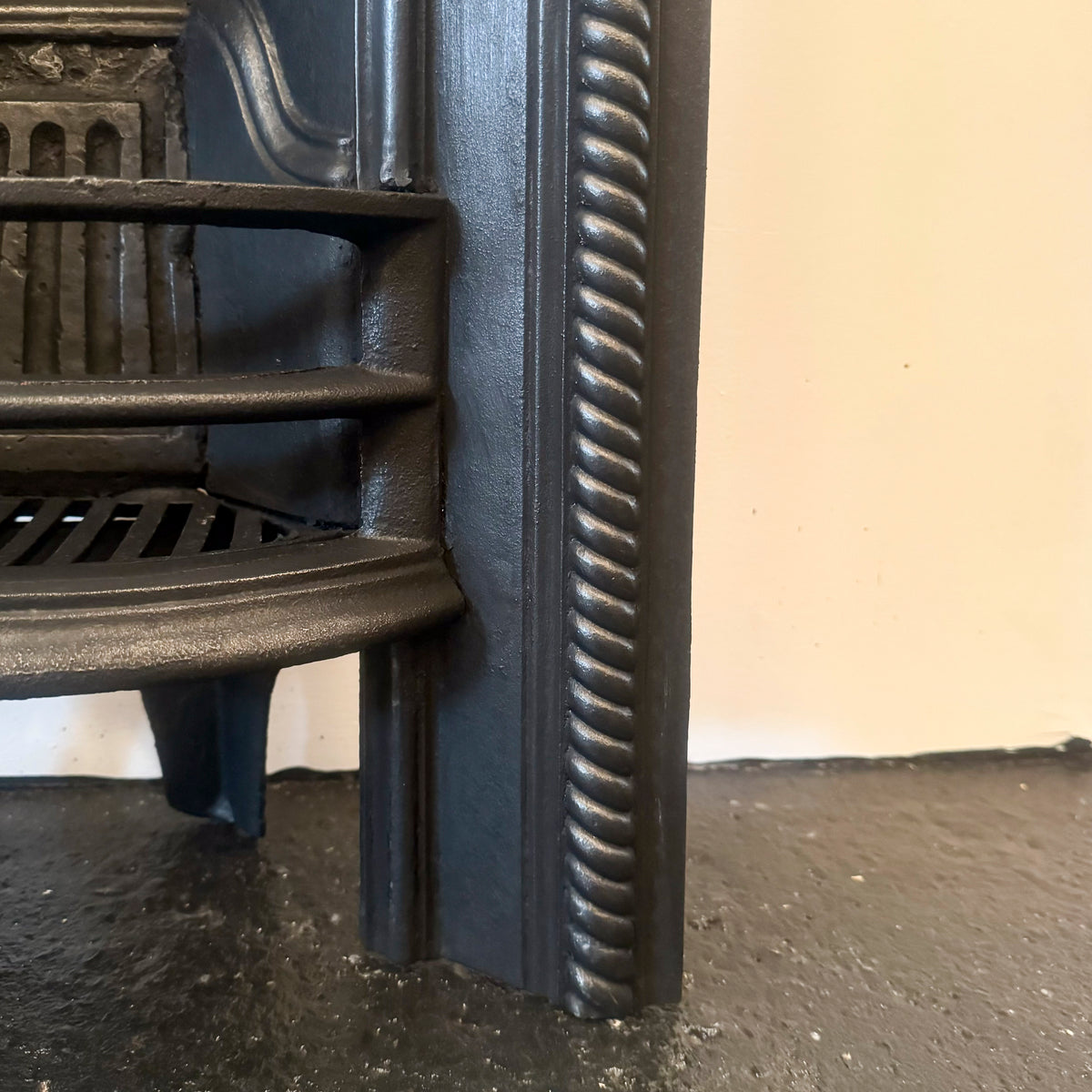 Antique Victorian Cast Iron Arched Fireplace Insert | The Architectural Forum