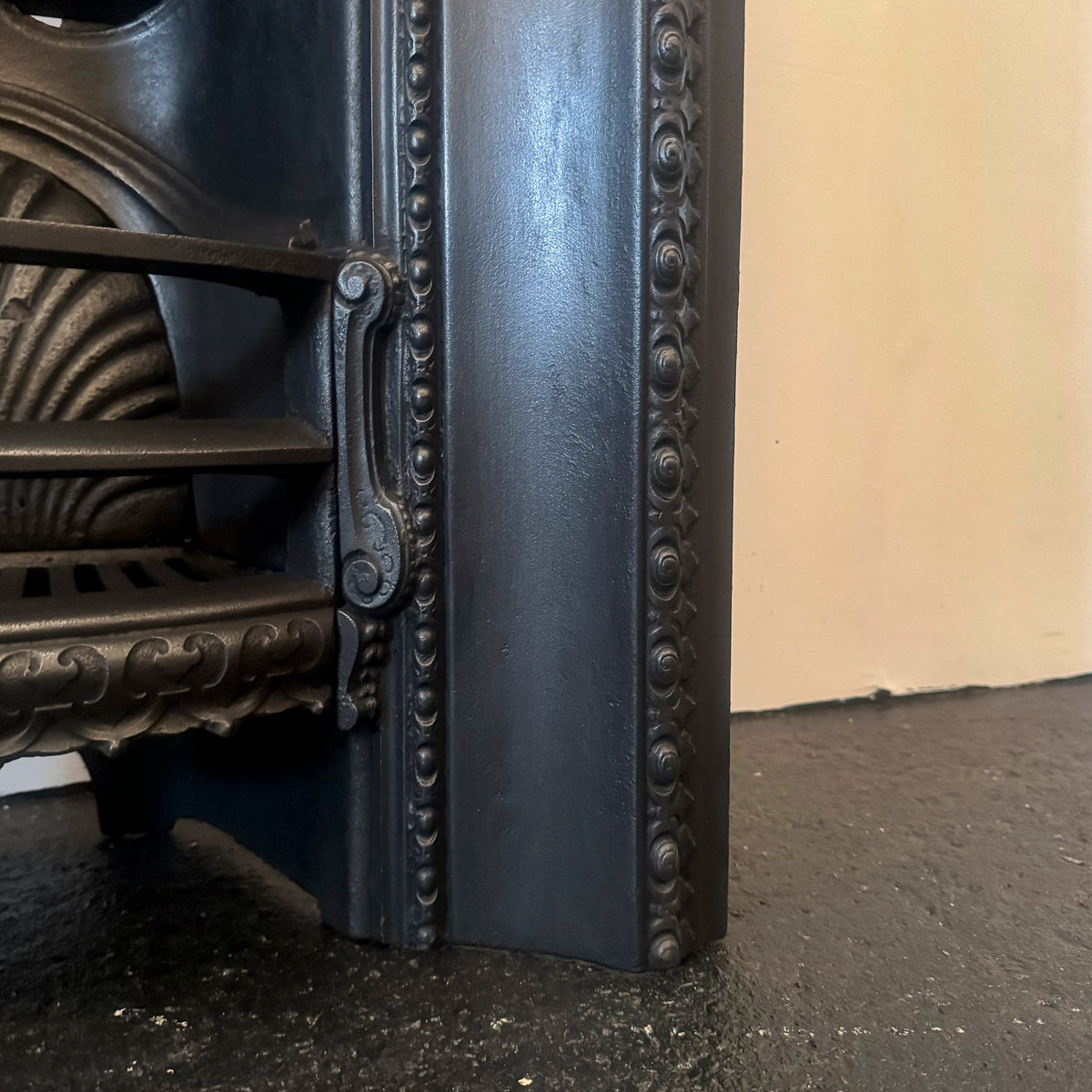 Antique Victorian Cast Iron Arched Fireplace Insert | The Architectural Forum