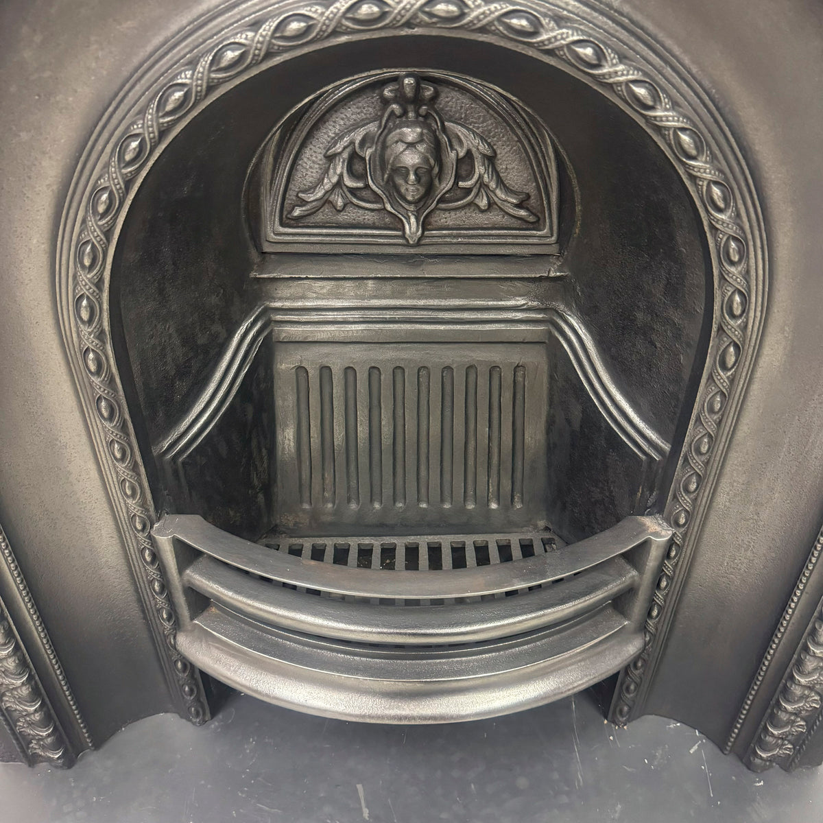 Antique Cast Iron Victorian Fireplace Insert | The Architectural Forum