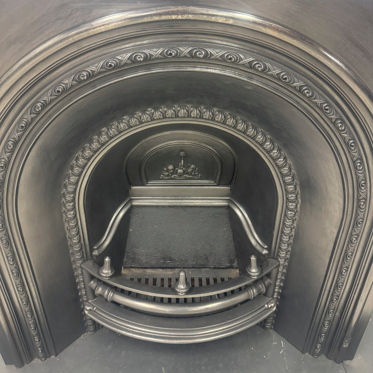 Antique Cast Iron Victorian Fireplace Insert | The Architectural Forum