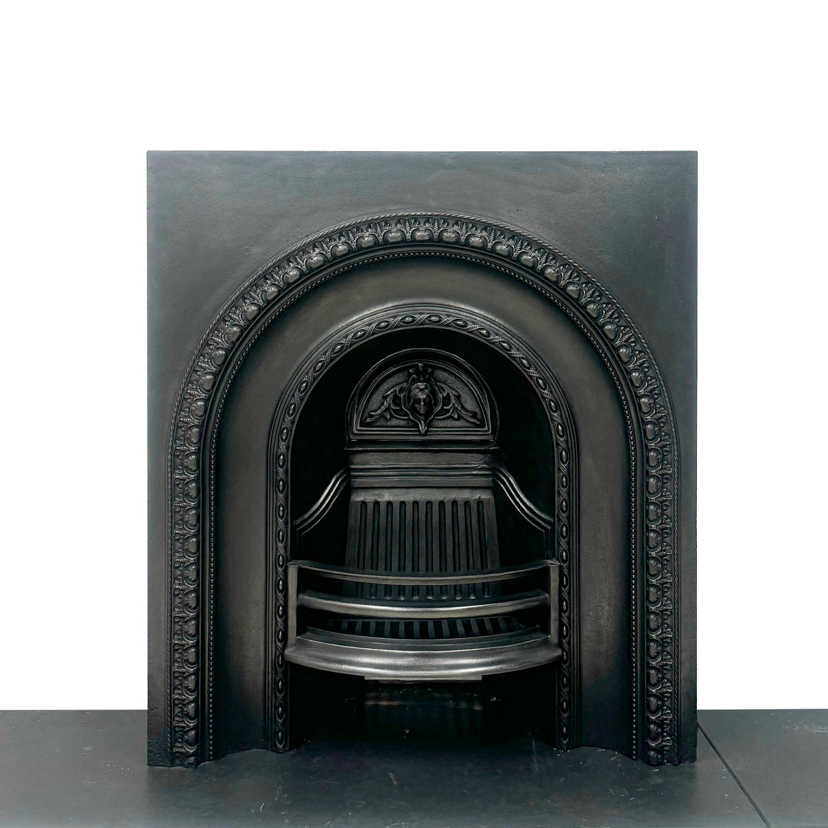 Antique Cast Iron Victorian Fireplace Insert | The Architectural Forum