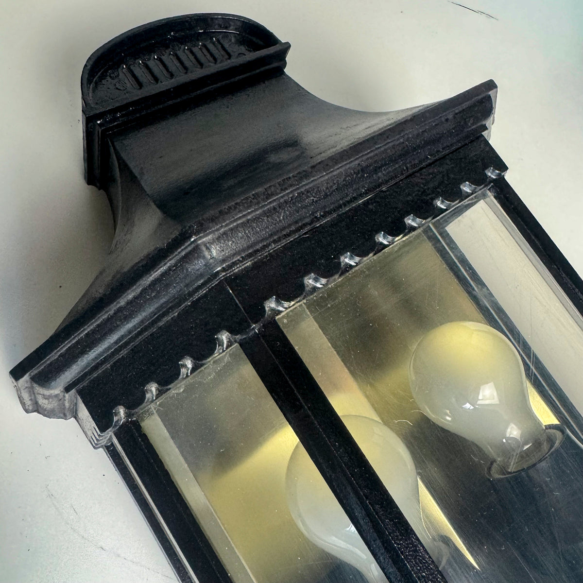 Reclaimed Victorian Style Exterior Wall Half Lantern | The Architectural Forum