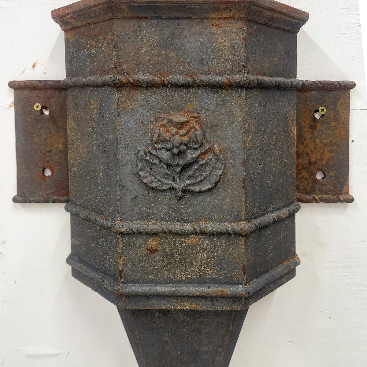 Antique Victorian Cast Iron Water Drainage Hopper | The Architectural Forum