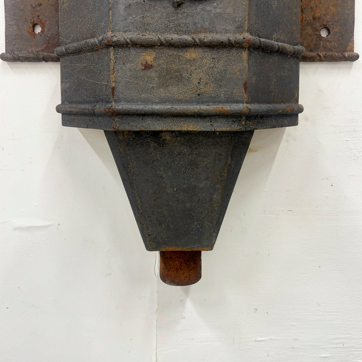 Antique Victorian Cast Iron Water Drainage Hopper | The Architectural Forum