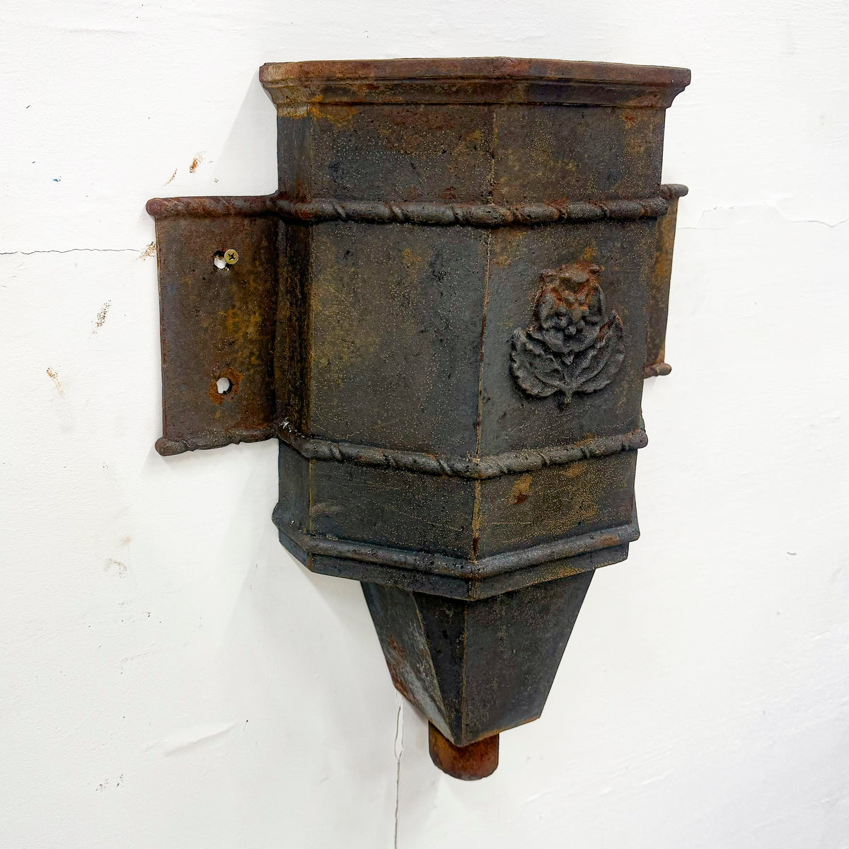 Antique Victorian Cast Iron Water Drainage Hopper | The Architectural Forum