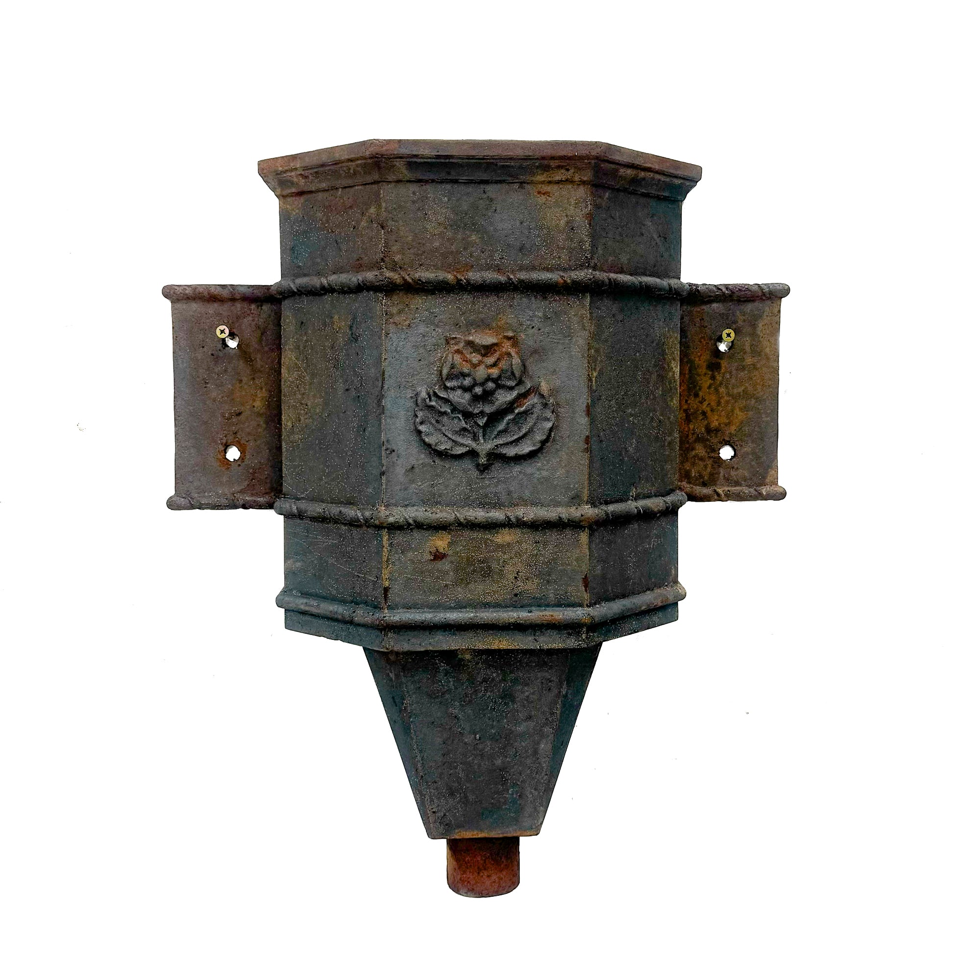 Antique Victorian Cast Iron Water Drainage Hopper | The Architectural Forum