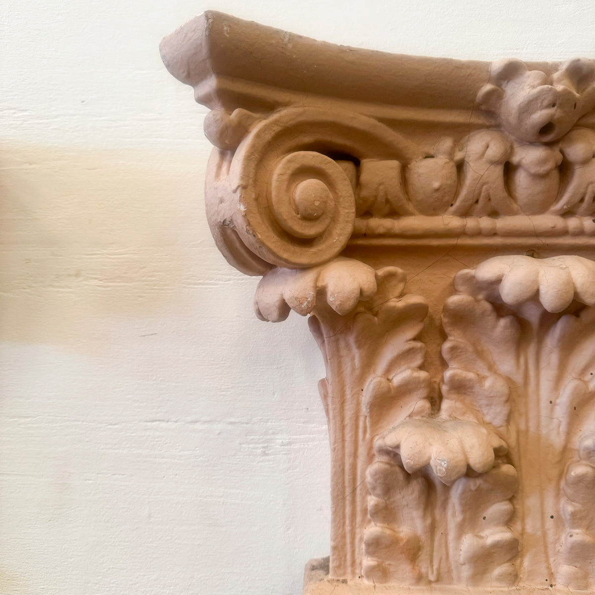 Set of 4 Plaster Corinthian Capitals | The Architectural Forum