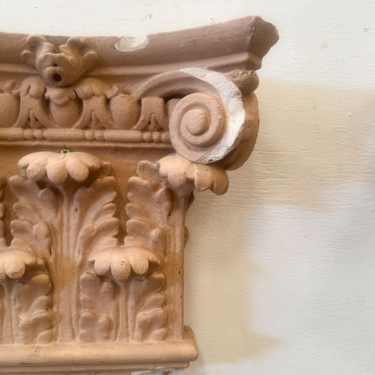 Set of 4 Plaster Corinthian Capitals | The Architectural Forum