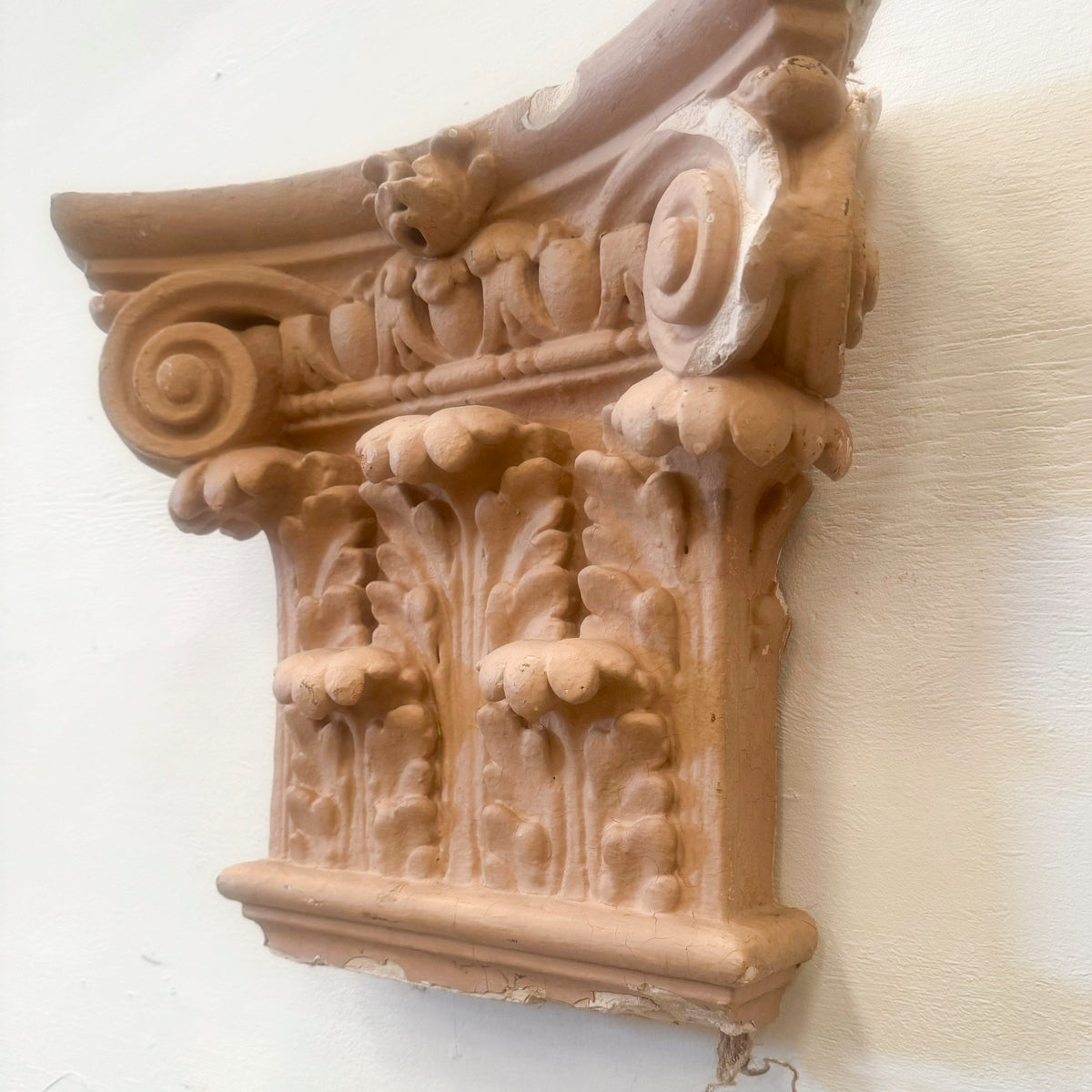 Set of 4 Plaster Corinthian Capitals | The Architectural Forum