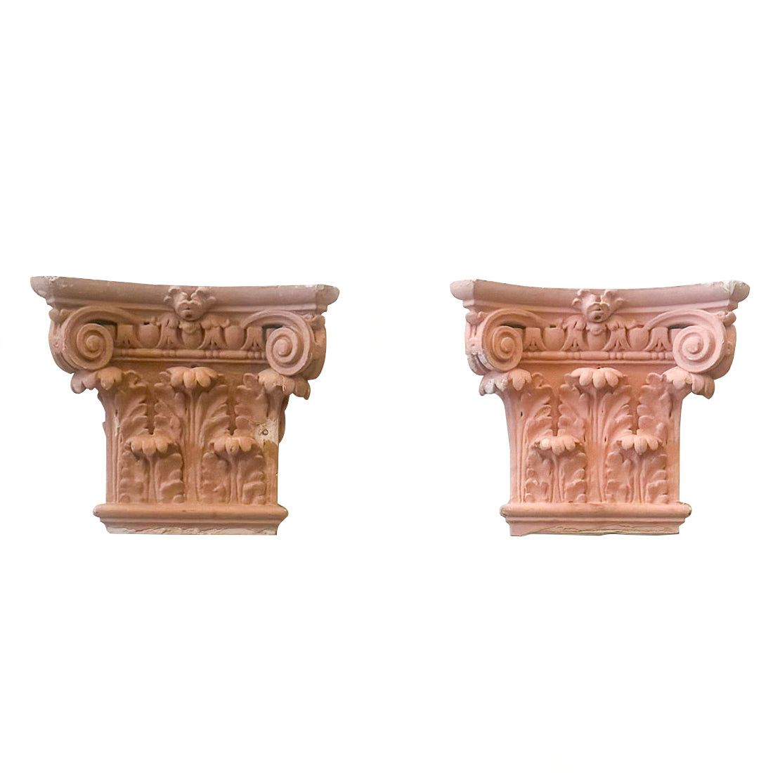 Set of 4 Plaster Corinthian Capitals | The Architectural Forum