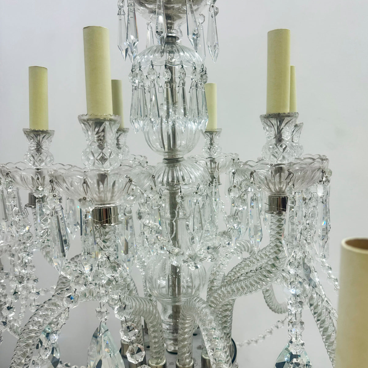 Reclaimed Antique Crystal Chandelier | | The Architectural Forum