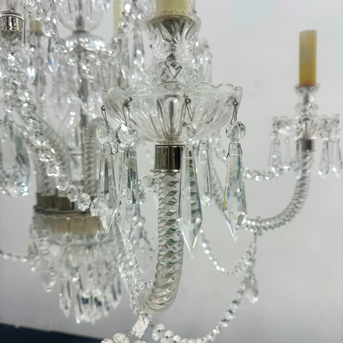 Reclaimed Antique Crystal Chandelier | | The Architectural Forum