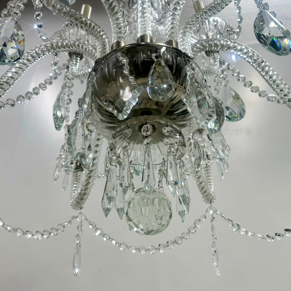 Reclaimed Antique Crystal Chandelier | | The Architectural Forum