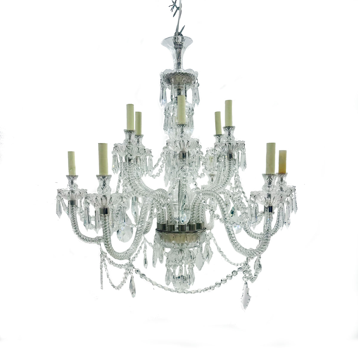 Reclaimed Antique Crystal Chandelier | | The Architectural Forum